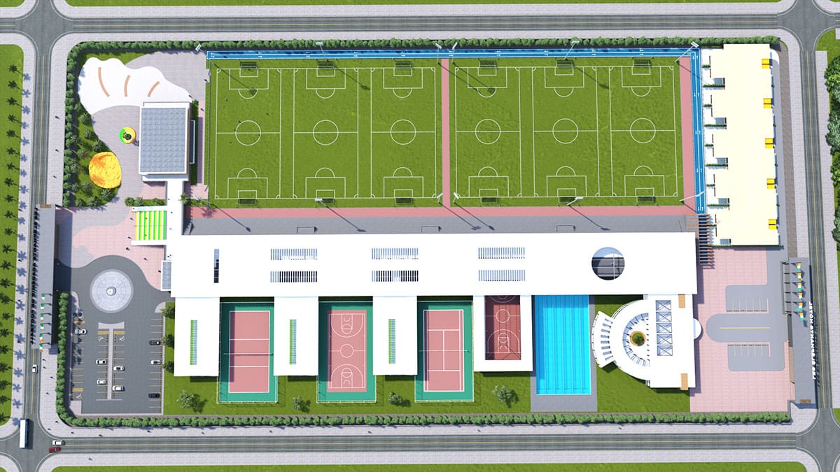 Spor Merkezi Tasarımı