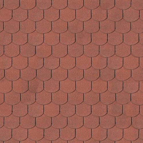 Kırmızı Shingle Kaplama
